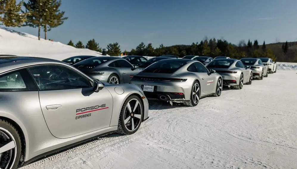 El Porsche Ice Experience se realiza una vez al año.