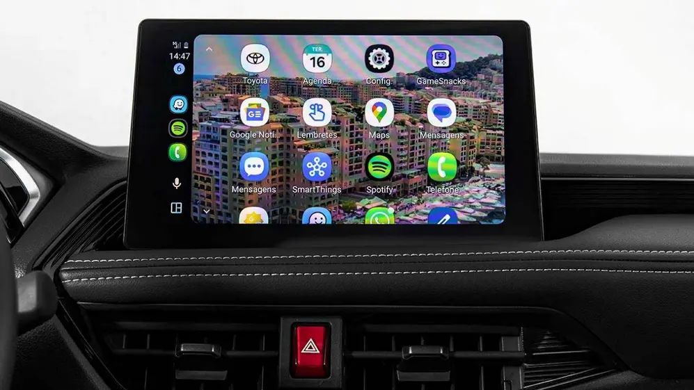 La pantalla del nuevo Toyota Yaris Cross