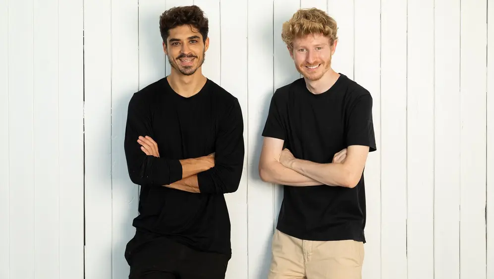 Nicolás Benenzon (CEO) y Gerónimo Maspero (CTO) cofundadores de Humand