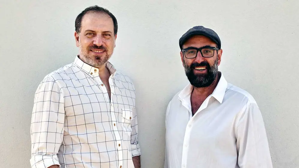 De izquierda a derecha: Diego Jolodenco y Mariano Wechsler