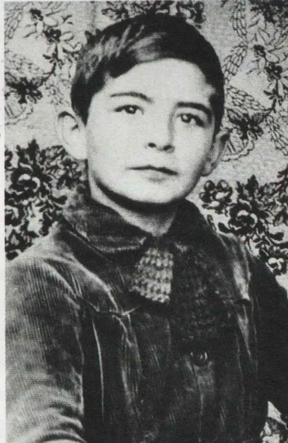Benjamín Sisterna de pequeño