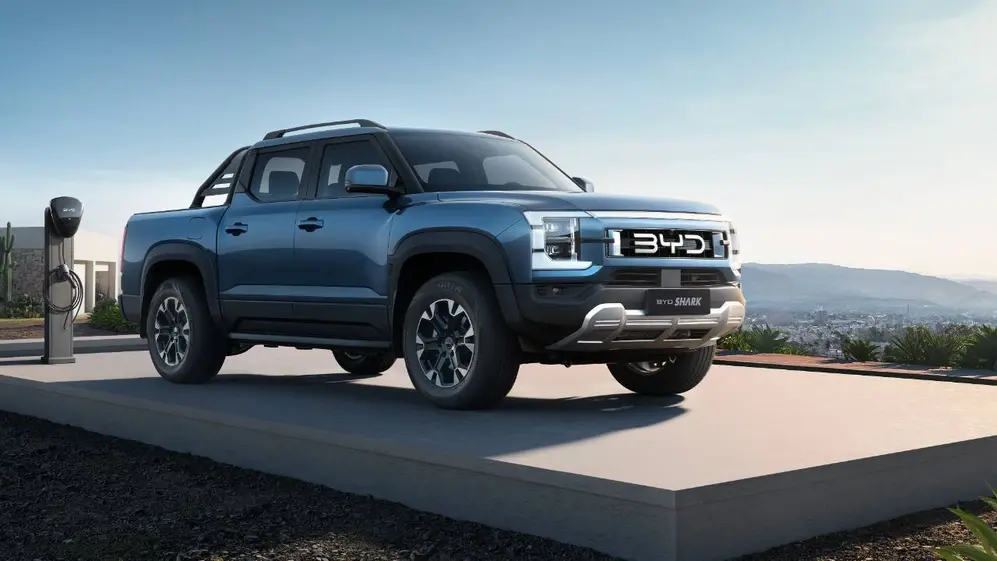 BYD prepara el lanzamiento de Shark en Argentina.