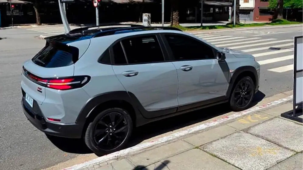 Una de las imágenes que se dieron a conocer del nuevo Chevrolet Sonic 2026