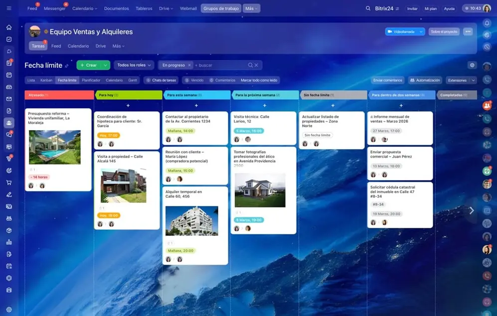 Bitrix permite que empresas y organizaciones ahorren tiempo y sumen productividad.