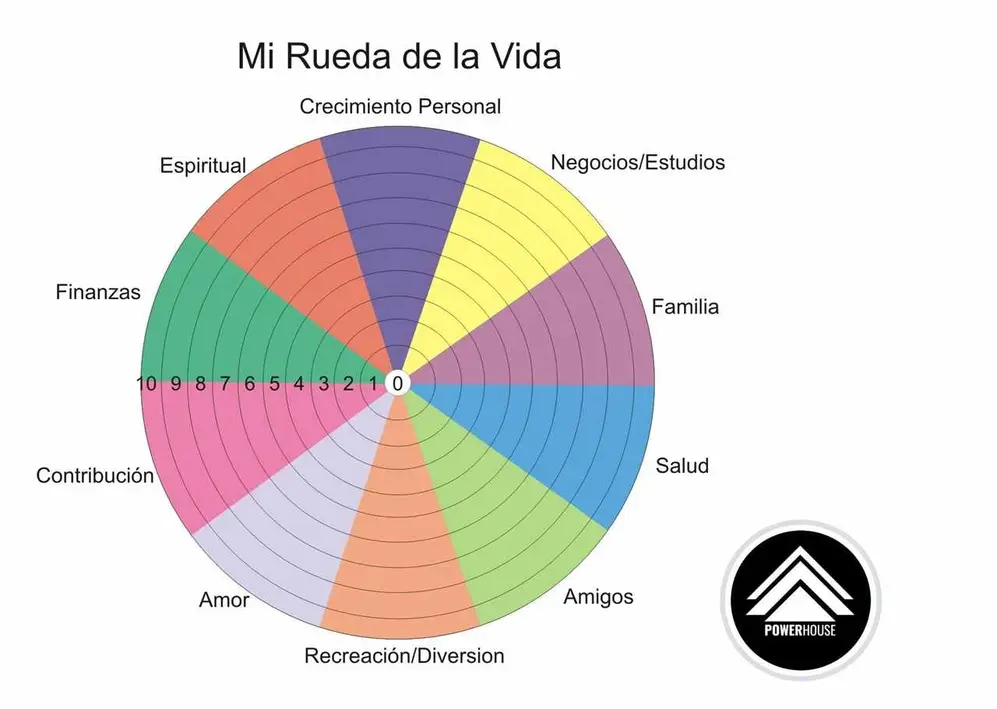 La rueda de la vida, un ejercicio simple para saber cómo estamos.