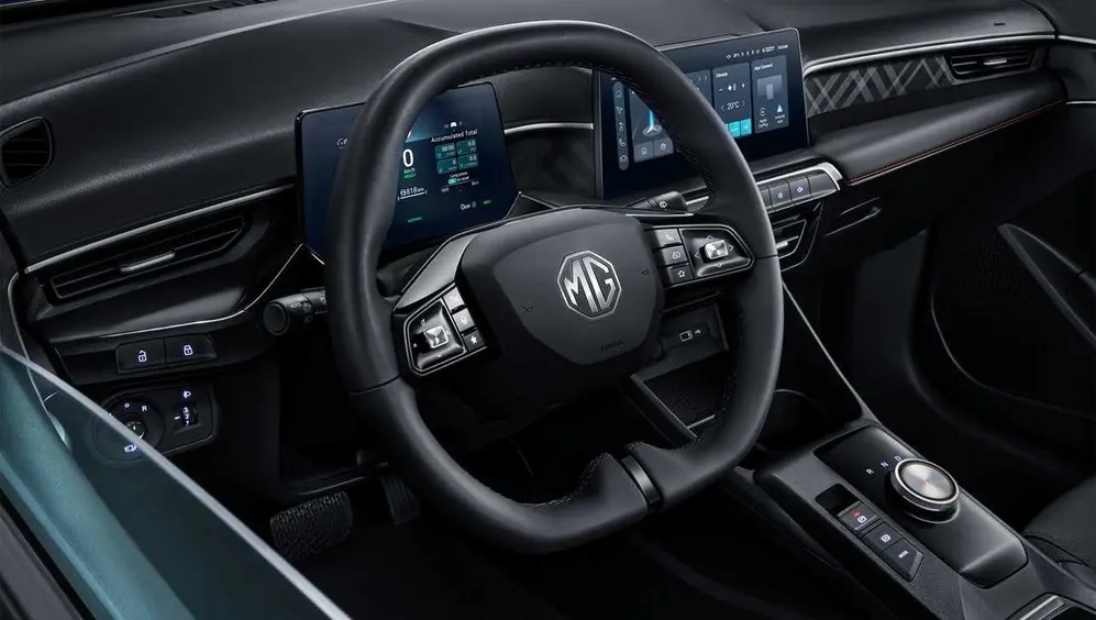 interior de auto. foto oficial.
