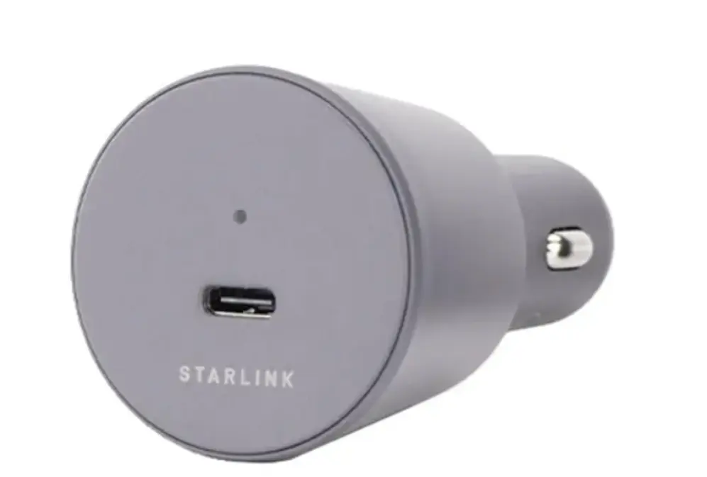 Conector oficial del Starlink Mini Car Pack