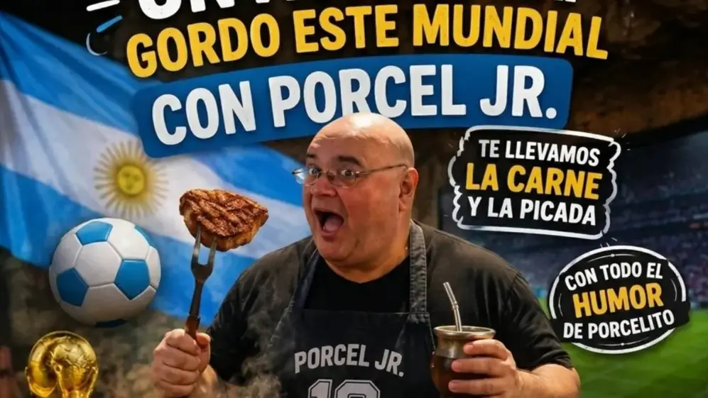 Porcel Jr. y su negocio en el Mundial