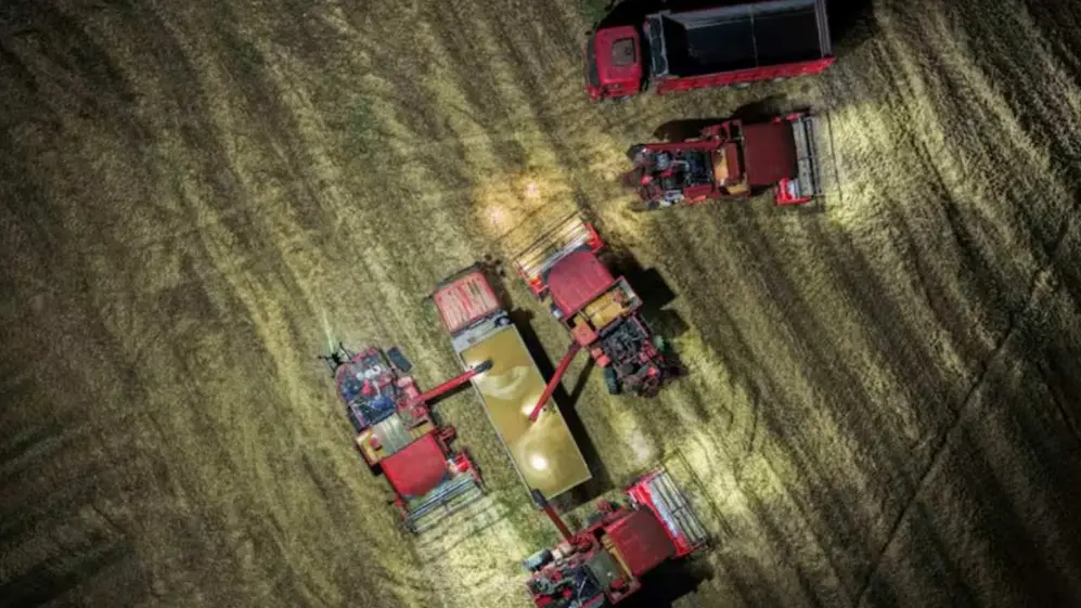 Los drones que revolucionan la agricultura China. Crédito: Du Yu - XinHua