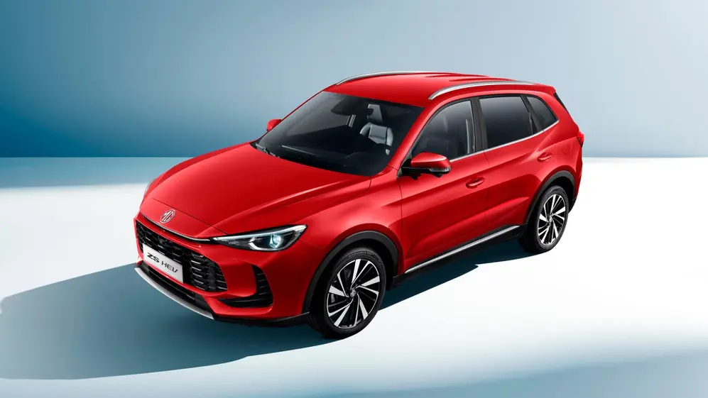 MG ZS en estudio. Foto oficial.