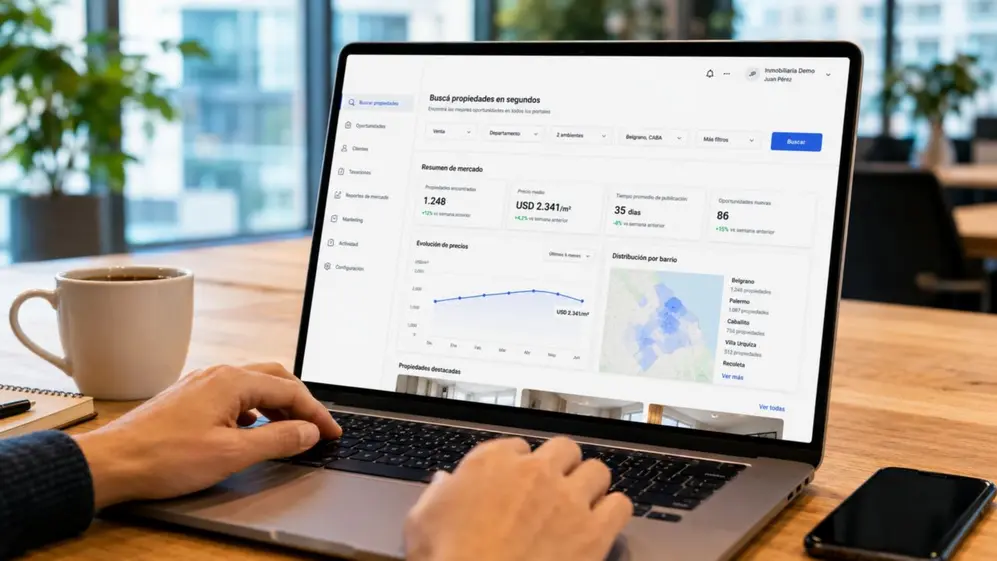Mirando.ai permite evaluar hasta 3.000 propiedades por semana gracias a su algoritmo de inteligencia