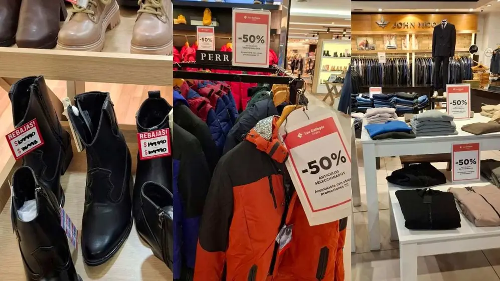 En el shopping Los Gallegos de Mar del Plata hay hasta 50% de descuento en algunas prendas