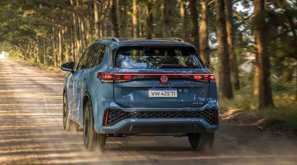 El andar del Tiguan es confortable en todos los terrenos.