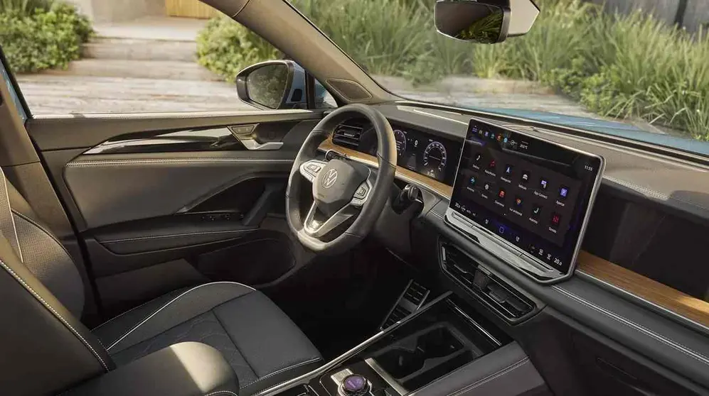 Por dentro, el Tiguan tiene mucha tecnología y apliques de calidad.