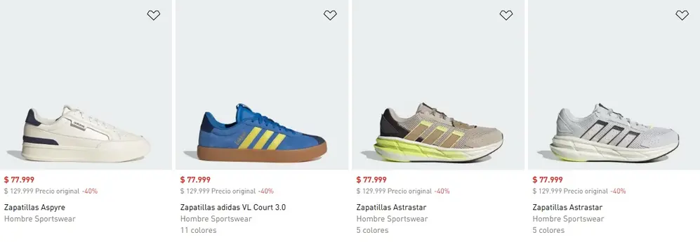 las ofertas empiezan con precios por $62.000