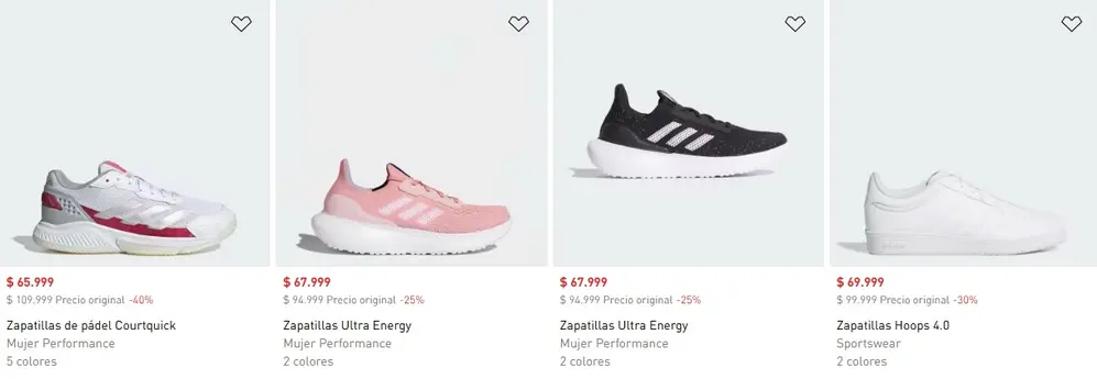 Las zapatillas para mujer en el outlet online arrancan con precios de