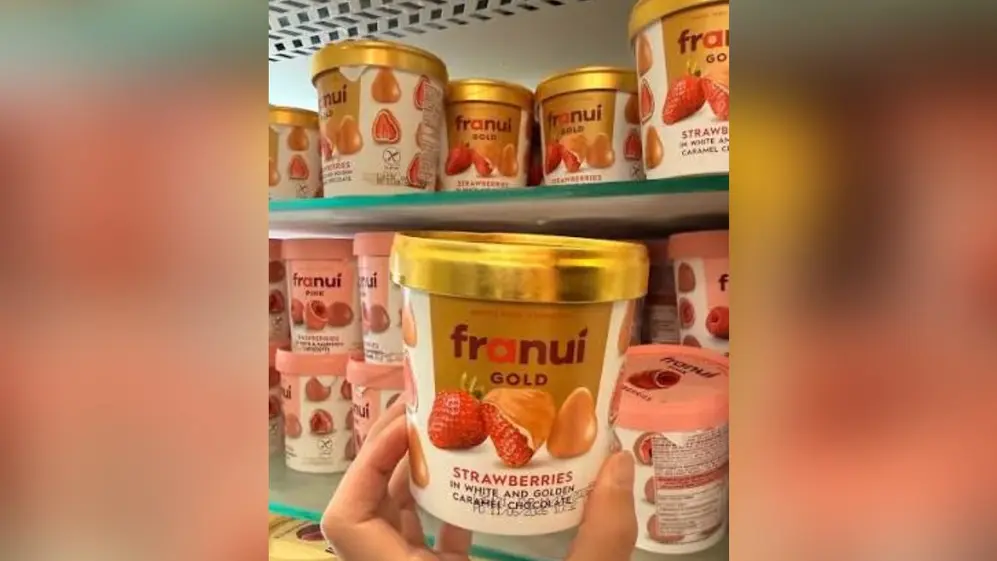 Algunos mercados de Europa ya tienen los nuevos Franui Gold, con frutillas