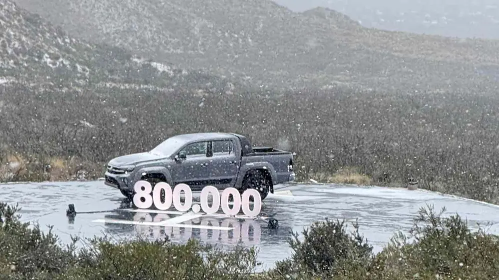 Amarok llegó a la unidad número 800.000 producida en Pacheco.