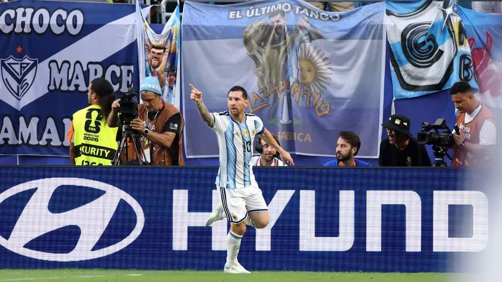 Lionel Messi marcó por cuarto partido consecutivo en el Mundial