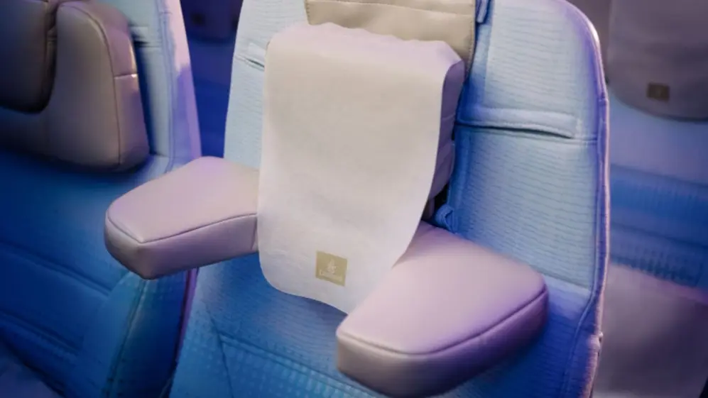 El nuevo sistema U-Dream de Emirates para ofrecer un mejor descanso en los asientos de la clase Econ
