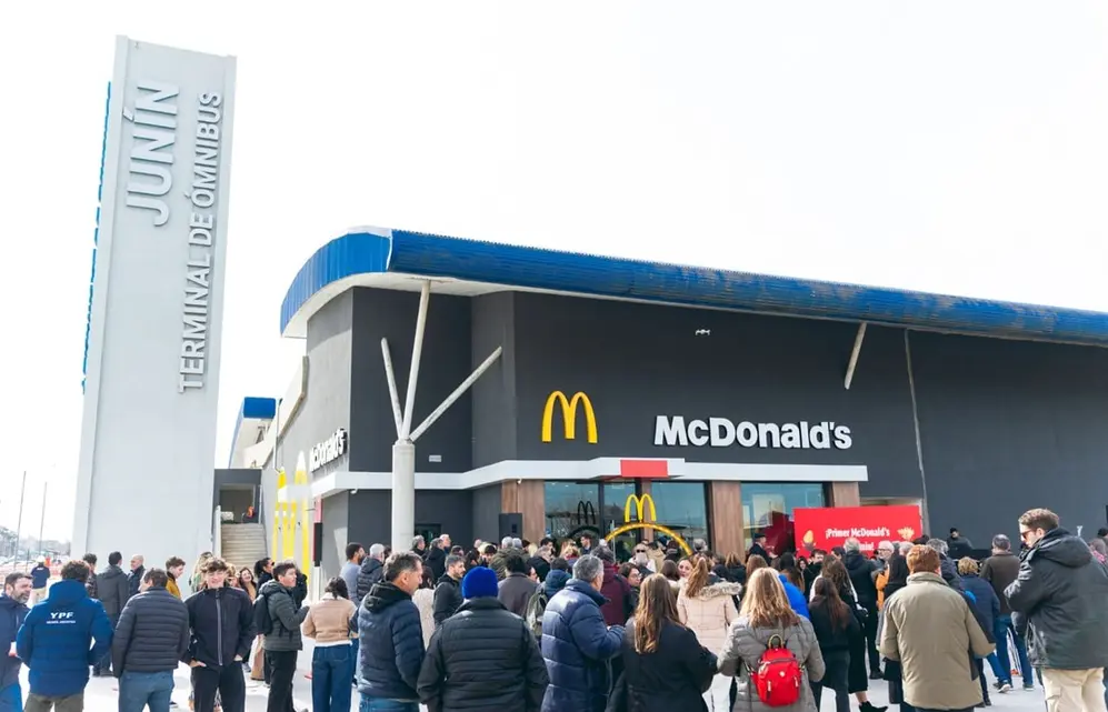 Con esta apertura, McDonald