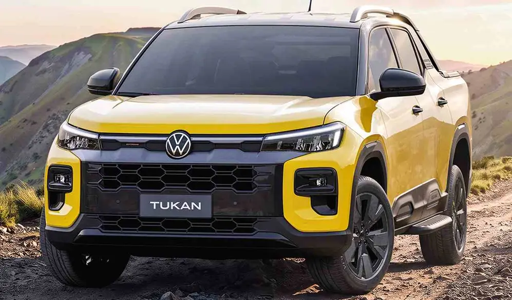 VW Tukan de frente. foto oficial.