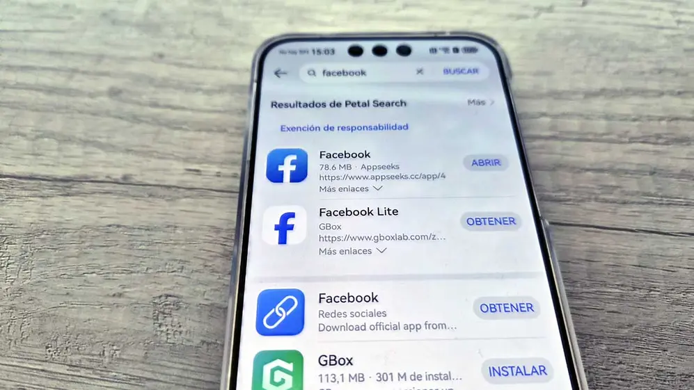Algunas de las aplicaciones Android disponibles para Huawei Mate 80 Pro. Foto de iProfesional