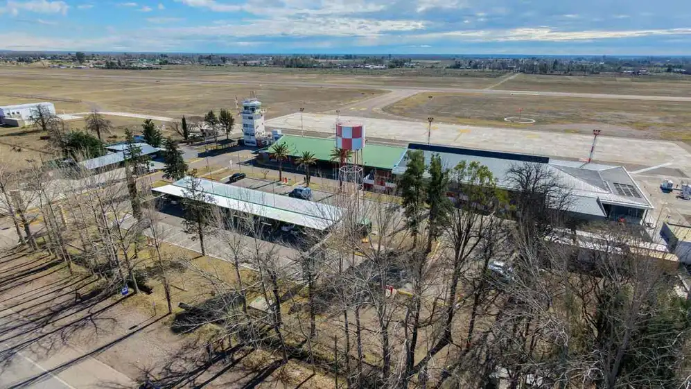El Aeropuerto de San Rafael, en Mendoza,