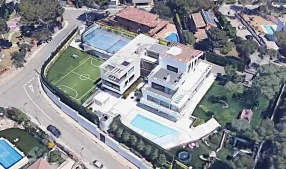 Mansión de Messi en Castelldefels