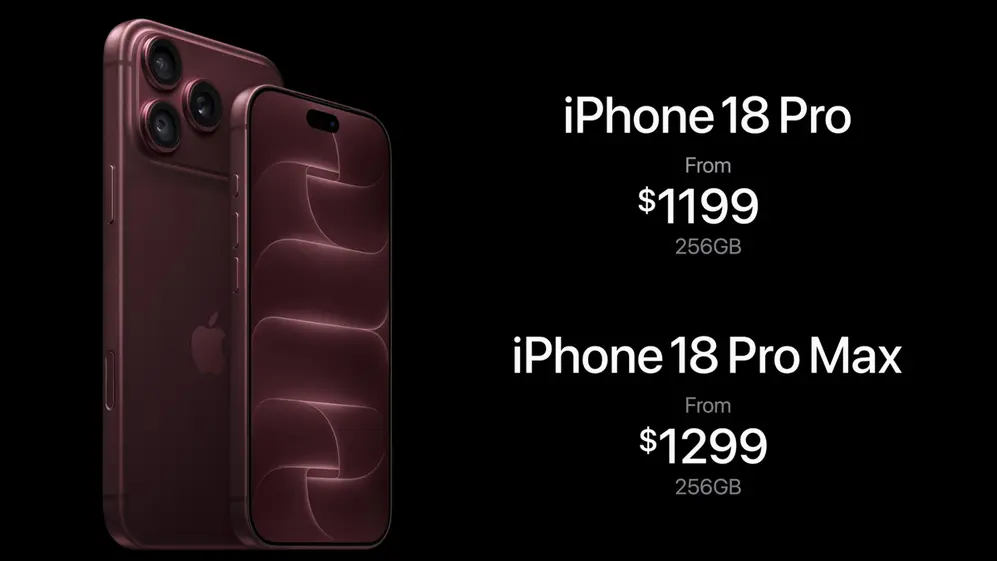 Precios de los iPhone 18 Pro y Pro Max. Foto de iProfesional