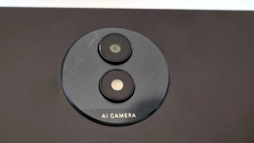 Cámaras de la tableta. Foto de iProfesional