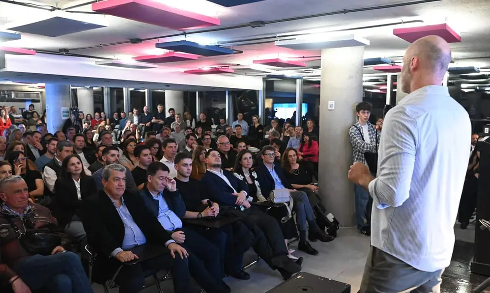 Estanislao Bachrach, uno de los protagonistas del encuentro