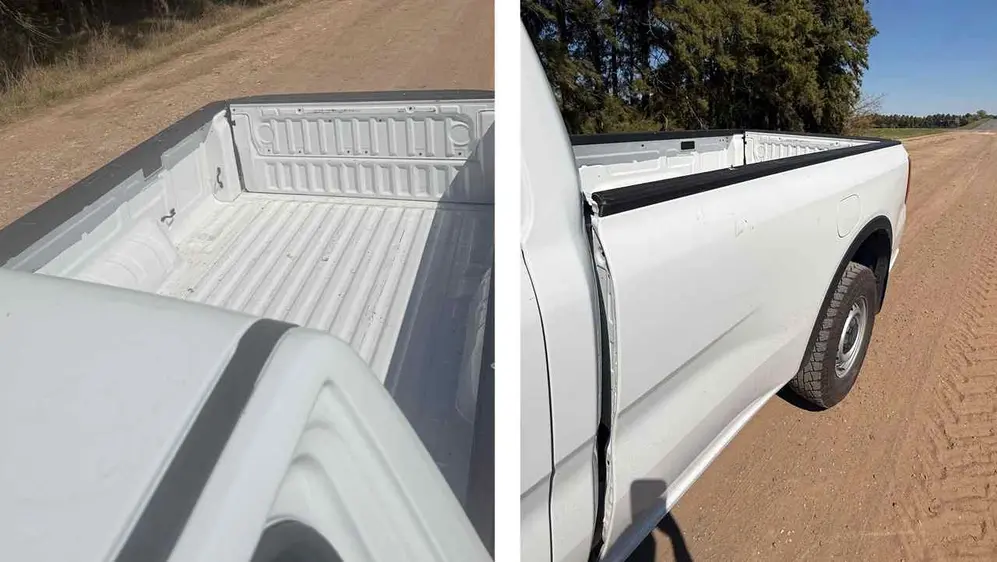 Caja de carga de Ranger. foto ipro