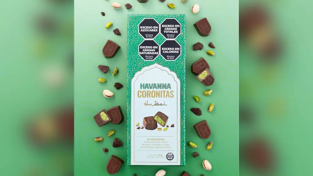 Coronitas Dubai, el nuevo producto de Havanna para profundizar la tendencia del pistacho