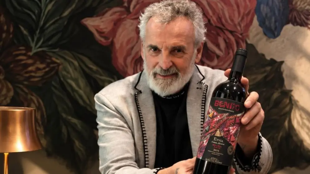 Benito Fernández incursiona en el mercado del vino.