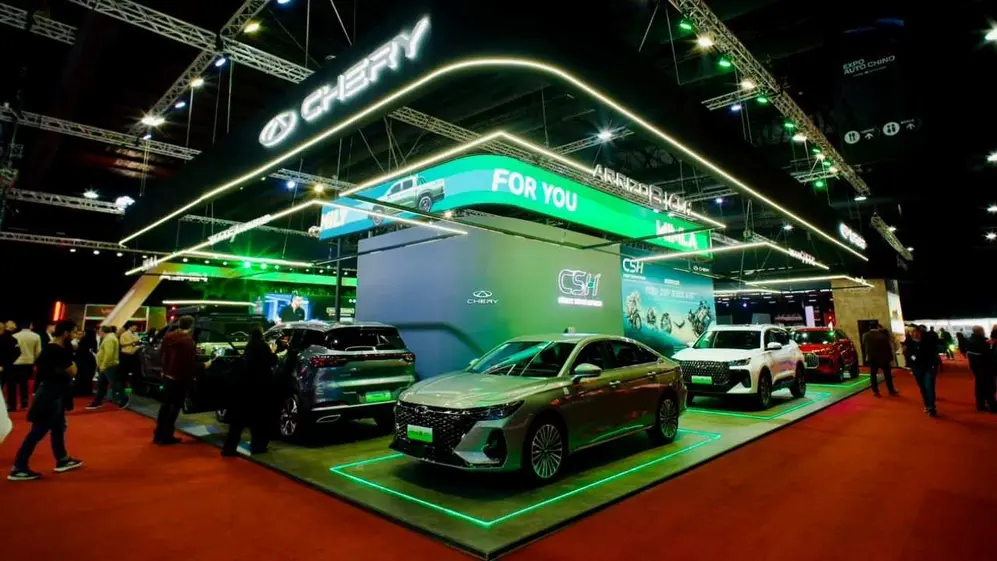 Chery presentó nuevos modelos en el Expo Auto Chino