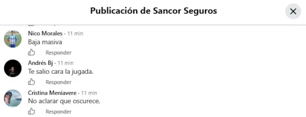 Sancor Seguros publicó un mensaje tras las críticas por la aparición de su logo durante el homenaje