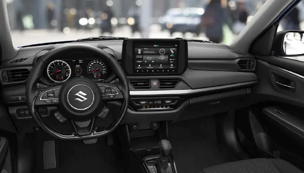 Interior auto. foto oficial.