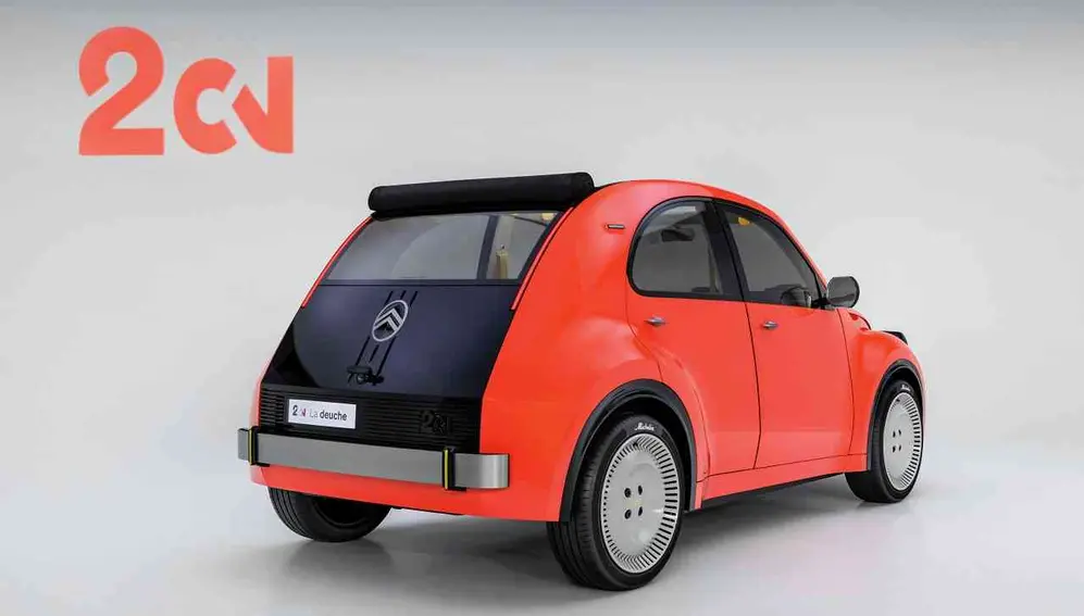 auto de atrás. foto oficial.