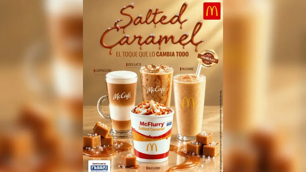 Los productos con Salted Caramel en los McDonald