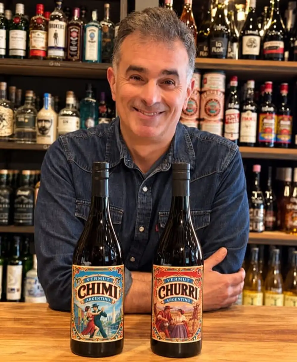 Dejo el mundo corporativo y creo el primer vermut con sabor a chimichurri del mundo