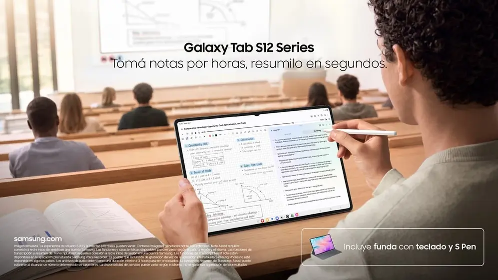 La Multi Window permite dividir la pantalla en hasta tres secciones.