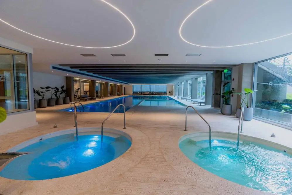 El complejo contará con 6.144 m² de amenities cuando finalice su construcción.(Gentileza MilAires)