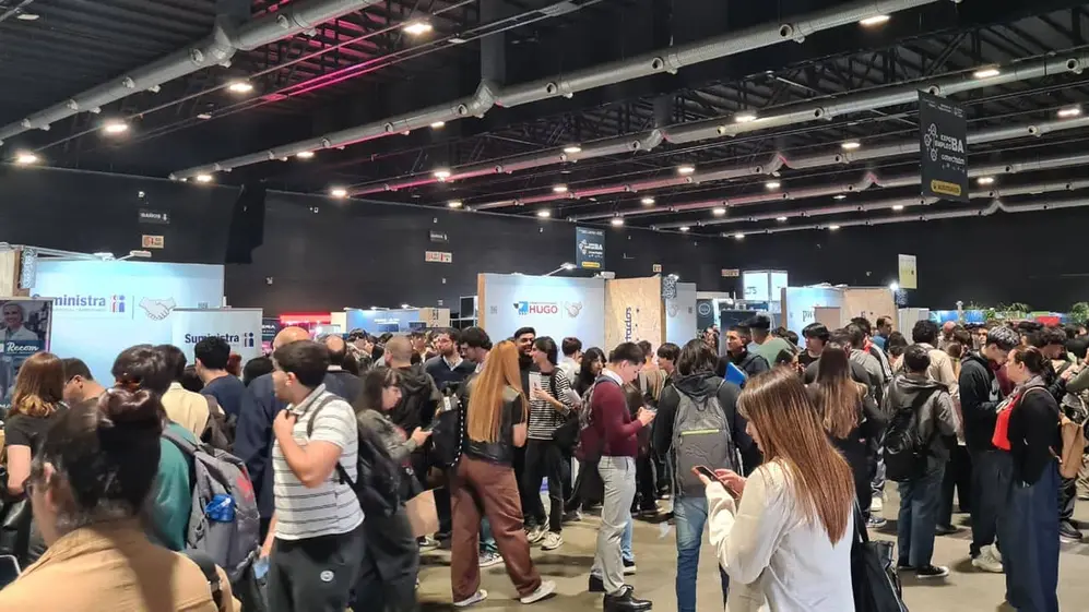 Expo Empleo BA 2026 en el Pabellón Ocre de La Rural. Imagen de iProfesional