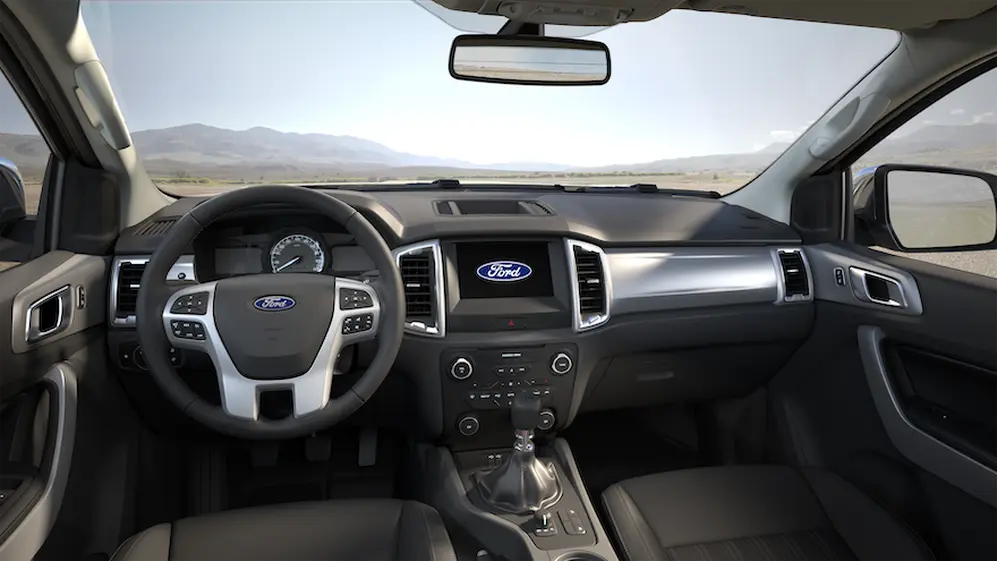 Camionetas Ford Ranger, el tecnológico interior.