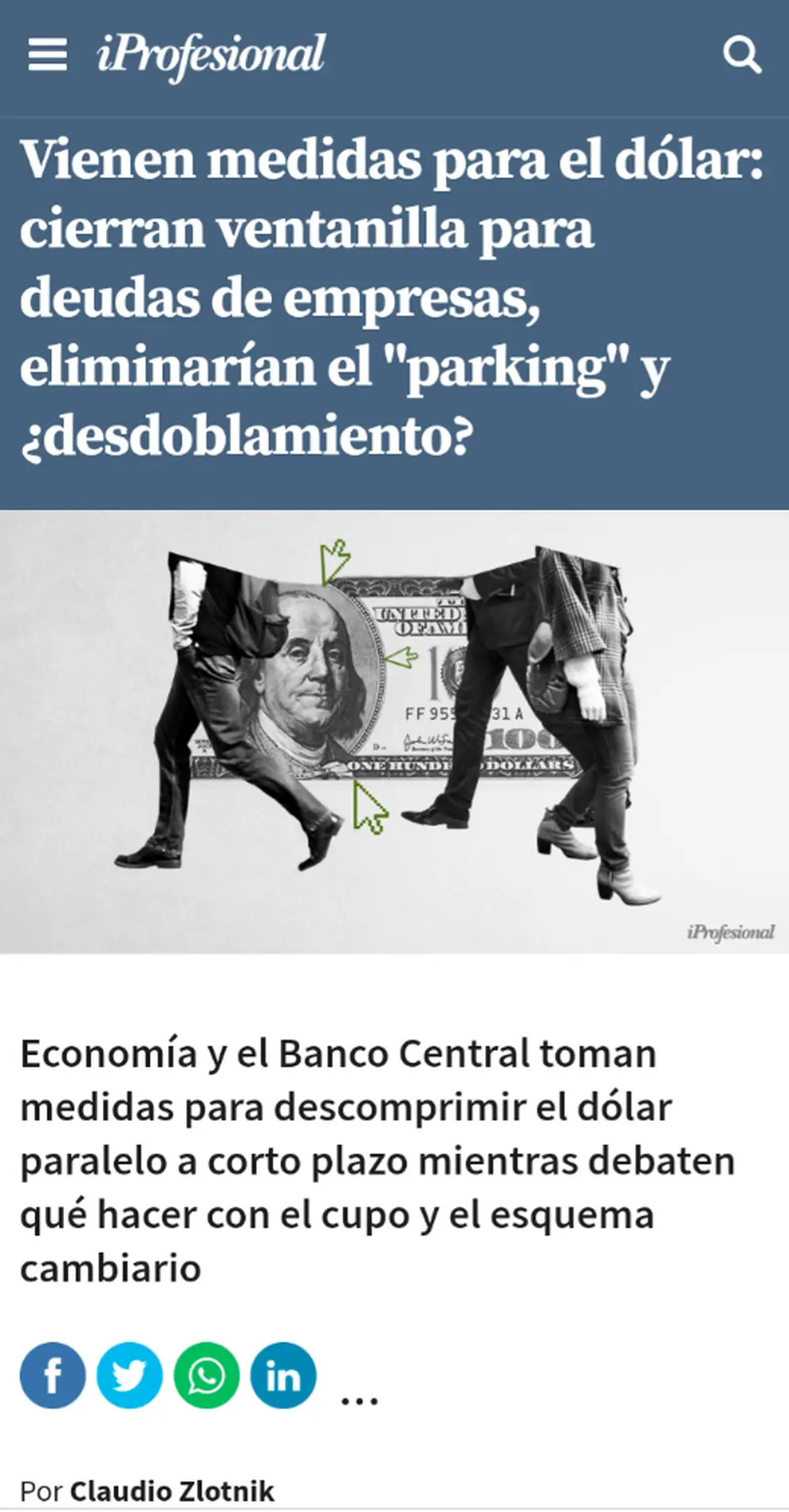 Otro anticipo