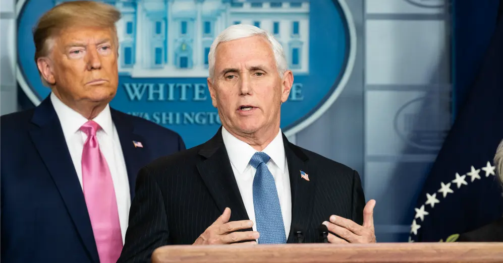 El presidente Donald Trump y el vicepresidente Mike Pence
