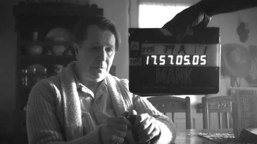 Gary Oldman está nominado a la categoría mejor actor por su papel en Mank