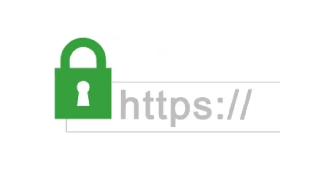 El candado verde al costado de la URL indica que el sitio es seguro y confiable
