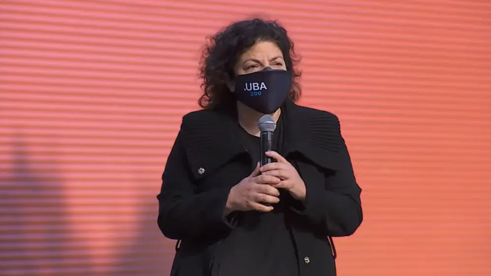 Carla Vizzotti, ministra de Salud de la Nación